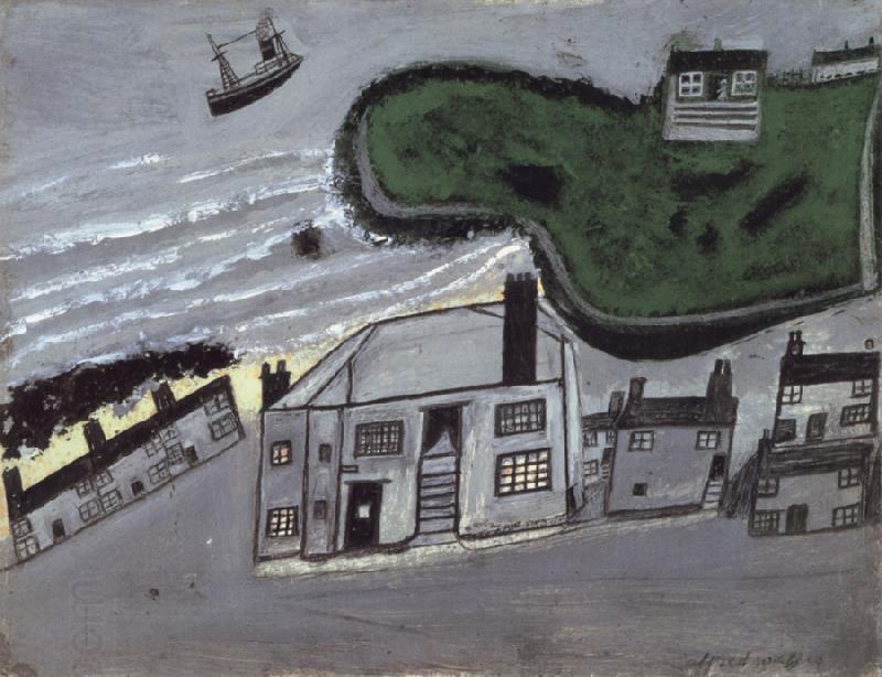 Alfred Wallis The Hold House Port Mear Square Island port Mear Beach